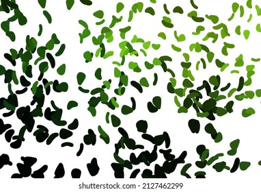 Light Silver, Gray vector pattern with chaotic shapes. Modern abstract illustration with colorful random forms. Simple design for your web site.