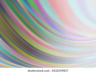 Light Silver, Gray vector pattern with liquid shapes. Glitter abstract illustration with wry lines. Pattern for your business design.
