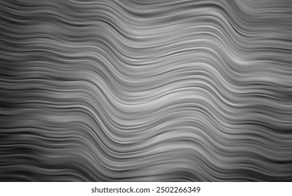 Light Silver, Gray vector pattern with bubble shapes. Glitter abstract illustration with wry lines. A new texture for your  ad, booklets, leaflets.