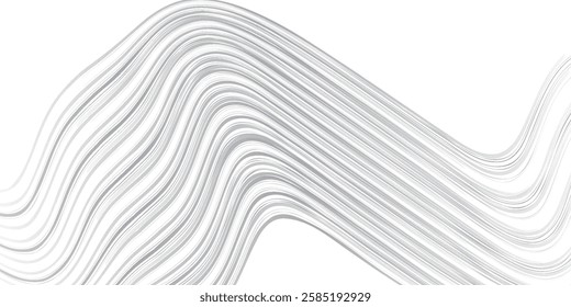 Light Silver, Gray vector pattern with lines, ovals. A completely new color illustration in marble style. vector
