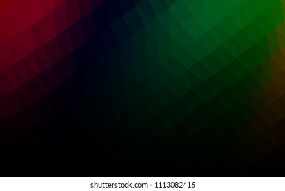 Light Silver, Gray vector polygon abstract template. Modern geometrical abstract illustration with gradient. A completely new design for your business.