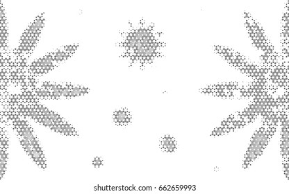 Light Silver, Gray vector polygonal illustration, which consist of hexagons. Hexagonal design for your business. Creative geometric background in Origami style with gradient
