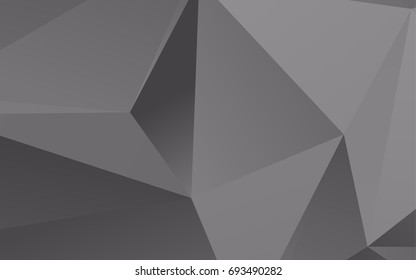 Light Silver, Gray vector polygonal pattern. A sample with polygonal shapes. The polygonal design can be used for your web site. Light Silver, Gray vector polygonal pattern. A sample with polygonal shapes. The polygonal design can be used for your web site.