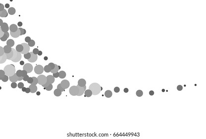 Light Silver, Gray vector red banner with set of circles, dots. Donuts Background. Creative Design Template. Technological halftone illustration. Light Silver, Gray vector red banner with set of circles, dots. Donuts Background. Creative Design Template. Technological halftone illustration.