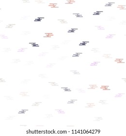 Light Silver, Gray vector seamless template with repeated sticks. Modern geometrical abstract illustration with staves. The pattern can be used for websites.