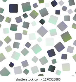 Light Silver, Gray vector seamless layout with lines, rectangles. Rectangles on abstract background with colorful gradient. The template can be used as a background.