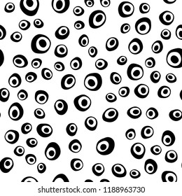 Light Silver, Gray vector seamless backdrop with dots, spots. Blurred bubbles on abstract backdrop with colorful gradient. Template for business cards, websites.
