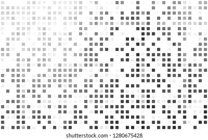 Light Silver, Gray vector seamless backdrop with rectangles, squares. Rectangles on abstract background with colorful gradient. Design for textile, fabric, wallpapers.