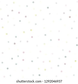 Light Silver, Gray vector seamless layout with circle shapes. Blurred decorative design in abstract style with bubbles. The pattern can be used for aqua ad, booklets.