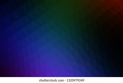 Light Silver, Gray vector shining triangular background. A completely new color illustration in a vague style. A completely new design for your business.