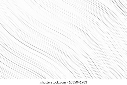 Light Silver, Gray vector template with abstract lines. An elegant bright illustration with gradient. A new texture for your  ad, booklets, leaflets.