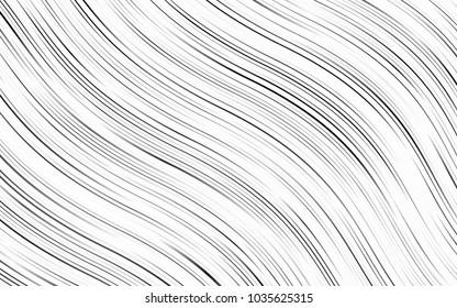 Light Silver, Gray vector template with abstract lines. Shining illustration, which consist of blurred lines, circles. Marble design for your web site.