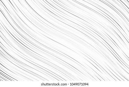 Light Silver, Gray vector template with lava shapes. Geometric illustration in marble style with gradient.  A completely new template for your business design.