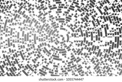 Light Silver, Gray vector template with bubble shapes. An elegant bright illustration with gradient. The best blurred design for your business.