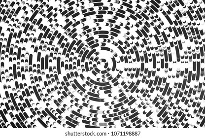 Light Silver, Gray vector template with liquid shapes. A vague circumflex abstract illustration with gradient. A completely new marble design for your business.