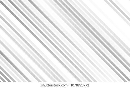 Light Silver, Gray vector template with repeated sticks. Shining colored illustration with narrow lines. The template can be used as a background.