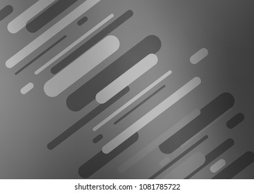 Light Silver, Gray vector template. Brand-new colored illustration. The pattern can be used for wallpapers and coloring books.