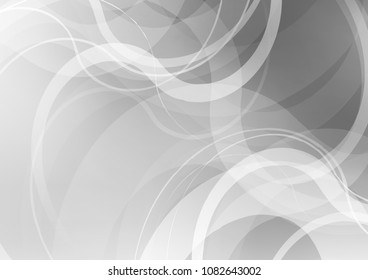 Light Silver, Gray vector template with abstract lines. Brand new colored illustration in marble style with gradient. The template for cell phone backgrounds.