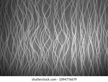 Light Silver, Gray vector template with liquid shapes. Geometric illustration in marble style with gradient.  Pattern for your business design.