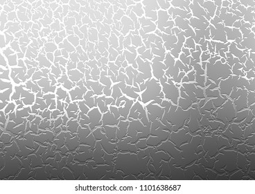 Light Silver, Gray vector template with liquid shapes. Brand new colored illustration in marble style with gradient. Textured wave pattern for backgrounds.