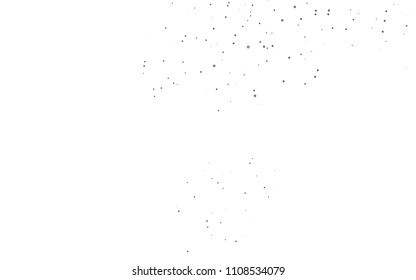 Light Silver, Gray vector  template with circles. Glitter abstract illustration with blurred drops of rain. Beautiful design for your business natural advert.