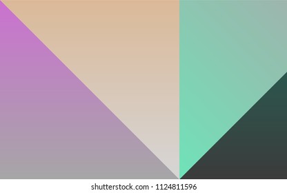 Light Silver, Gray vector template with rainbow of colours. Decorative design of colorful palette. Pattern for easy creation of leaflets, banners, booklets.