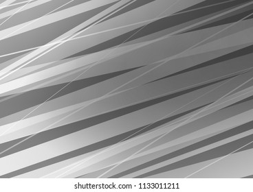 Light Silver, Gray vector template with repeated sticks. Glitter abstract illustration with colored sticks. The pattern can be used for busines ad, booklets, leaflets