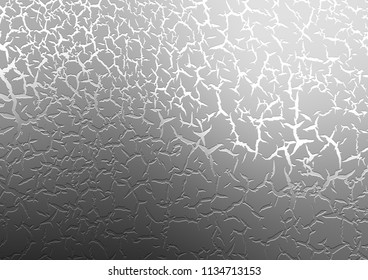 Light Silver, Gray vector template with liquid shapes. Colorful illustration in abstract marble style with gradient. A new texture for your  ad, booklets, leaflets.