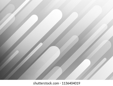 Light Silver, Gray vector template with repeated sticks. Lines on blurred abstract background with gradient. The pattern can be used for websites.