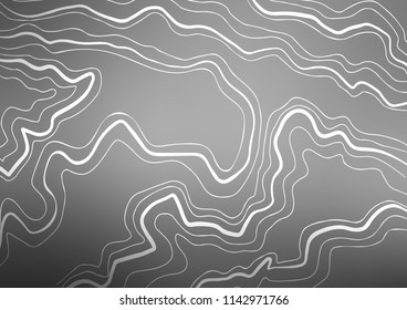 Light Silver, Gray vector template with repeated sticks. Lines on blurred abstract background with gradient. The pattern can be used for websites.