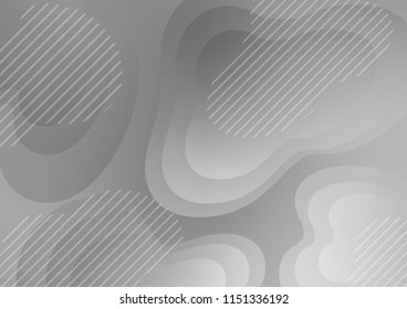 Light Silver, Gray vector template with repeated sticks. Glitter abstract illustration with colored sticks. Best design for your ad, poster, banner.