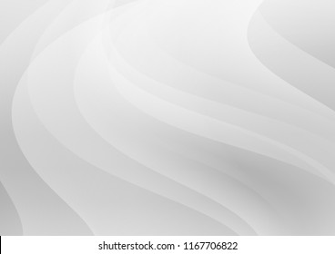 Light Silver, Gray vector template with repeated sticks. Modern geometrical abstract illustration with staves. Smart design for your business advert.