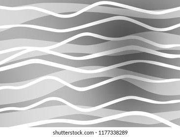 Light Silver, Gray vector template with repeated sticks. Lines on blurred abstract background with gradient. The pattern can be used as ads, poster, banner for commercial.