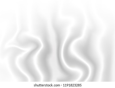 Light Silver, Gray vector template with lava shapes. Modern gradient abstract illustration with bandy lines. The best blurred design for your business.