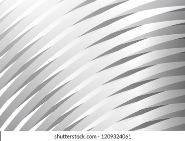 Light Silver, Gray vector template with repeated sticks. Modern geometrical abstract illustration with staves. The pattern can be used for busines ad, booklets, leaflets