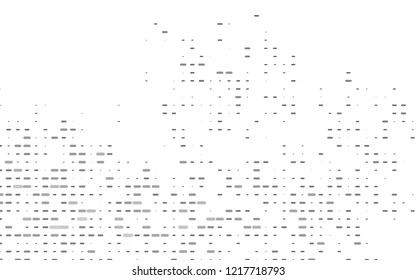 Light Silver, Gray vector template with repeated sticks. Blurred decorative design in simple style with lines. Smart design for your business advert.