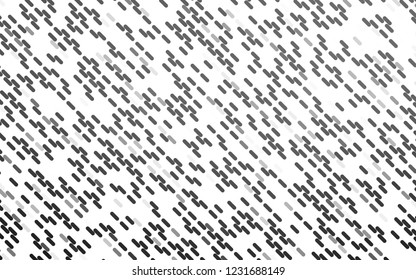 Light Silver, Gray vector template with repeated sticks. Lines on blurred abstract background with gradient. Backdrop for TV commercials.