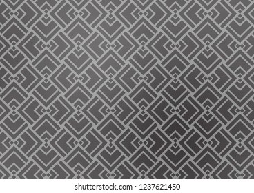 Light Silver, Gray vector template with repeated sticks. Shining illustration with lines on abstract template. Pattern for websites, landing pages.