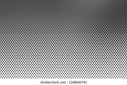Light Silver, Gray vector template with circles. Modern abstract illustration with colorful water drops. Design for business adverts.