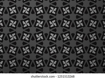 Light Silver, Gray vector template with triangles, squares. Illustration with set of colorful triangles, squares. Pattern for busines ad, booklets, leaflets