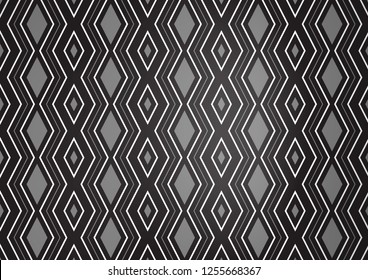 Light Silver, Gray vector template with sticks, squares. Colorful decorative design in simple style with lines, rhombuses. Smart design for your business advert.