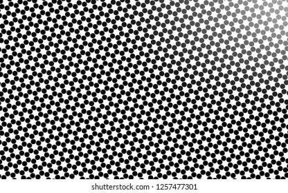 Light Silver, Gray vector template with circles. Modern abstract illustration with colorful water drops. Pattern for ads, booklets.
