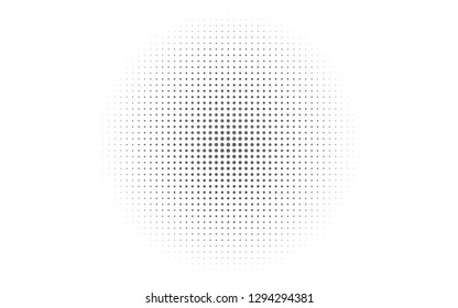 Light Silver, Gray vector template with circles. Blurred bubbles on abstract background with colorful gradient. Design for posters, banners.