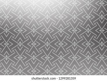 Light Silver, Gray vector template with repeated sticks. Shining illustration with lines on abstract template. Smart design for your business advert.
