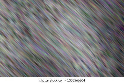 Light Silver, Gray vector template with lava shapes. Modern gradient abstract illustration with bandy lines. The elegant pattern for brand book.