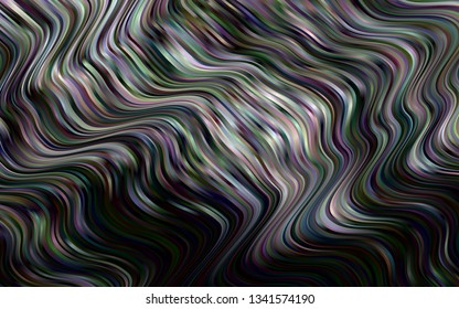 Light Silver, Gray vector template with bubble shapes. Geometric illustration in marble style with gradient.  A completely new marble design for your business.