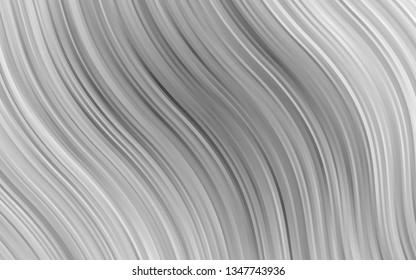 Light Silver, Gray vector template with bubble shapes. Colorful abstract illustration with gradient lines. A new texture for your  ad, booklets, leaflets.