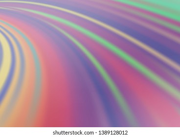 Light Silver, Gray vector template with liquid shapes. An elegant bright illustration with gradient. A new texture for your  ad, booklets, leaflets.