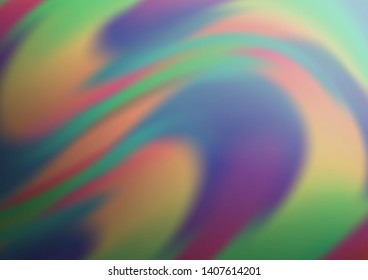 Light Silver, Gray vector template with abstract lines. Glitter abstract illustration with wry lines. A new texture for your  ad, booklets, leaflets.