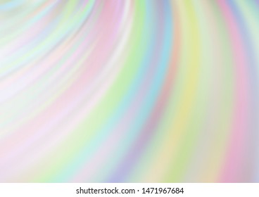 Light Silver, Gray vector template with bent ribbons. Modern gradient abstract illustration with bandy lines. A completely new template for your business design.